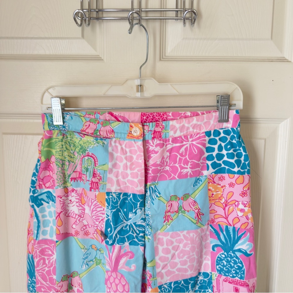 Lilly Pulitzer Size 2 Multicolor Patchwork Floral… - image 3